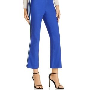 Derek Lam 10 Crosby Corina Tuxedo Blue Crop Pant Size 8